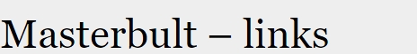 masterbult.nl